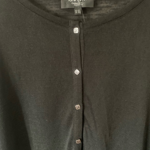 MAXI BLACK TUNIC - Picture 2 of 6